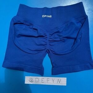 Dfyne shorts deep sea navy blue large